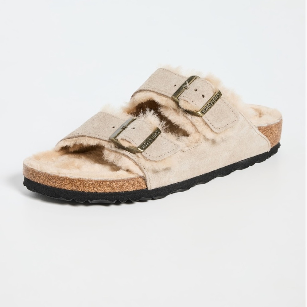 Birkenstock Arizona Shearling Sandals